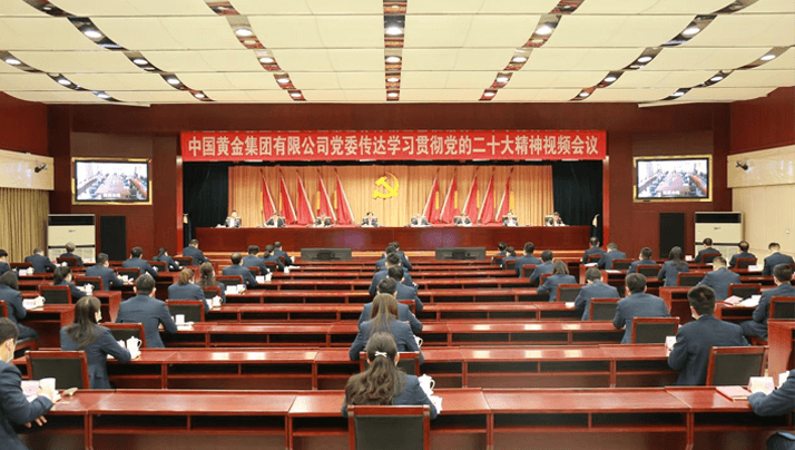 云游棋牌集团有限公司党委传达学习贯彻党的二十大会议精神